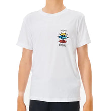 将图片加载到图库查看器，Icons Surflite Short Sleeve Boys Rash Guard
