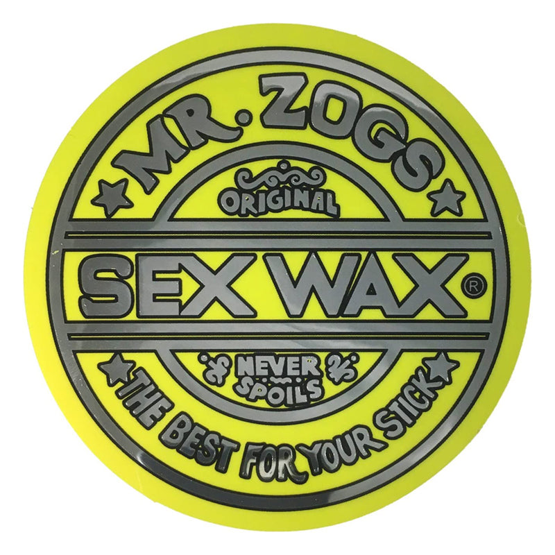 Sex Wax Mr. Zogs Logo Sticker – Quality Surfboards Hawaii