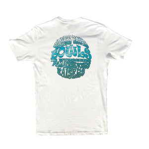 T-shirt "Je charge les petites vagues" à manches courtes