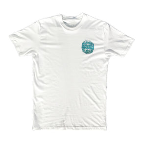 T-shirt "Je charge les petites vagues" à manches courtes