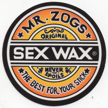 画像をギャラリービューアに読み込む, Sex Wax Mr. Zogs Logo 3 &quot;ステッカー
