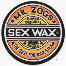 Load image into Gallery viewer, Sex Wax Mr. Zogs Logo Sticker
