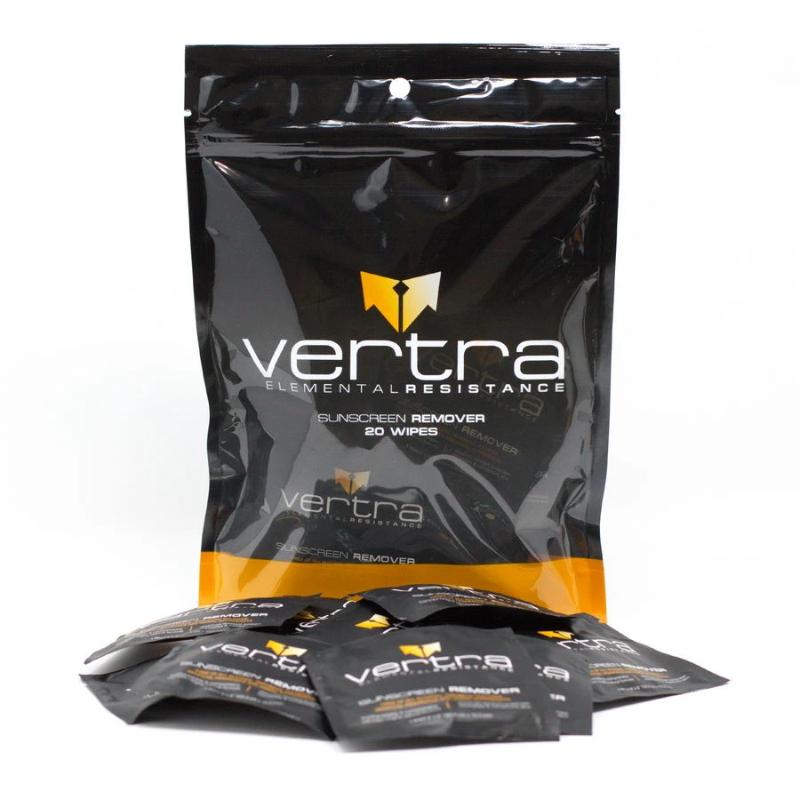 Vertra Sunscreen Remover Wipes