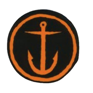 Captain Fin 2.5" Anchor Sticker