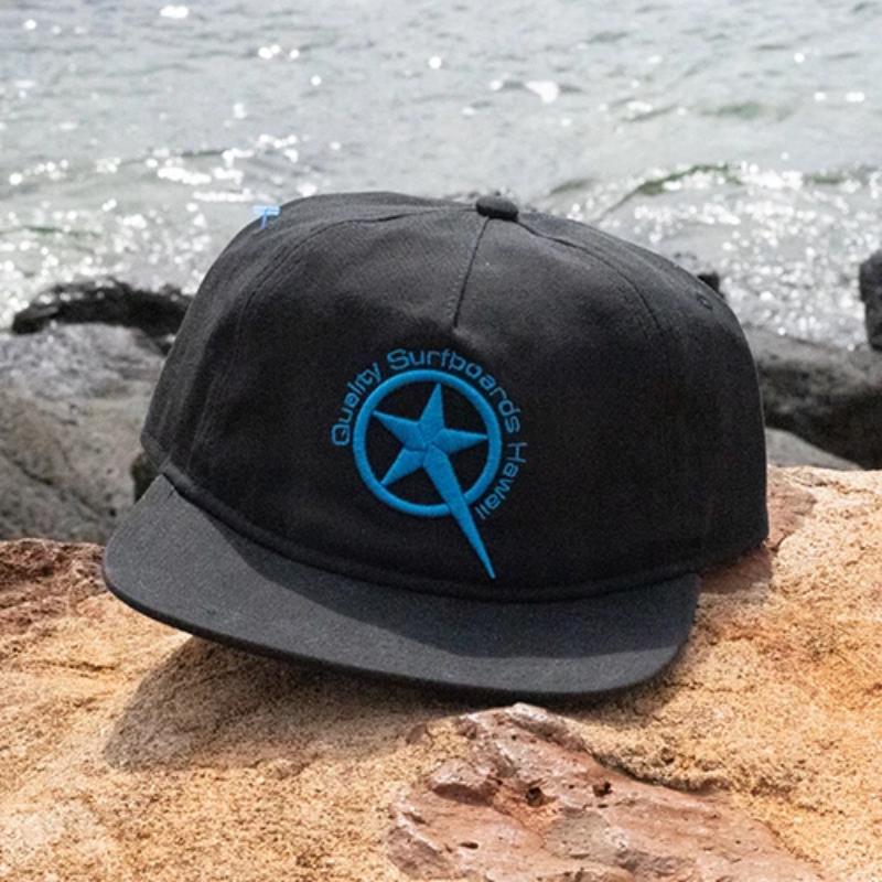 Star Embroider Black/Blue