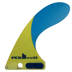 8” FCS ll Conect Fat Boy Longboard Single Fin surf surfboard accessories