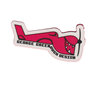 3" Greenough Sticker