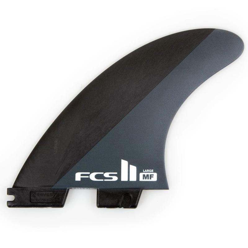 Large FCS2 Mick Fanning Neo Carbon Thruster surf surfboard accessories