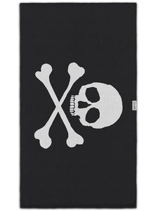 Leus beach towel scalawag skull crossbones