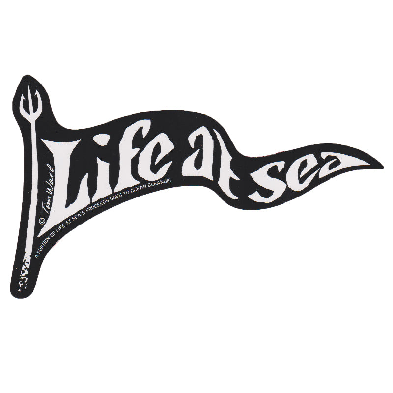 Life at Sea Las Flag sticker 6
