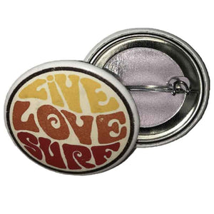 Live Love Surf 1.5" Collectibles Button