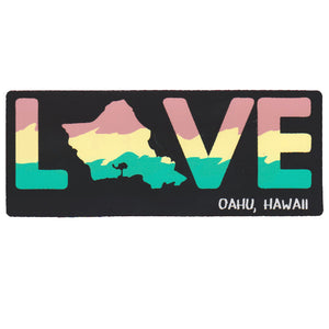 Love 6.5" Sticker