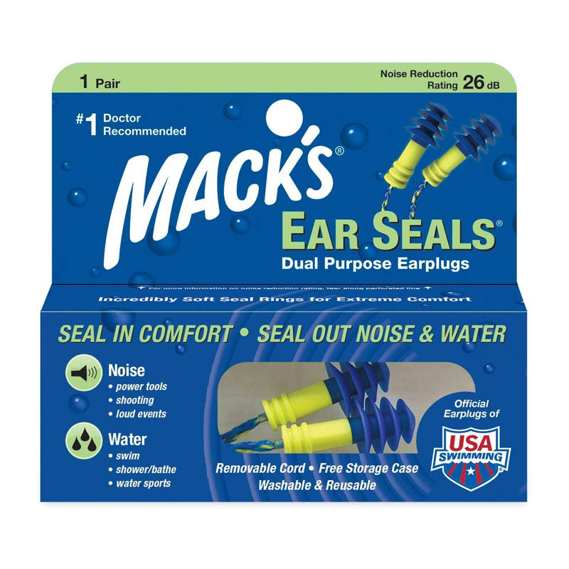 Mack's Earplugs with Leash