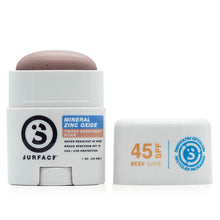 Load image into Gallery viewer, SPF45 Mineral Zinc Stick 1oz
