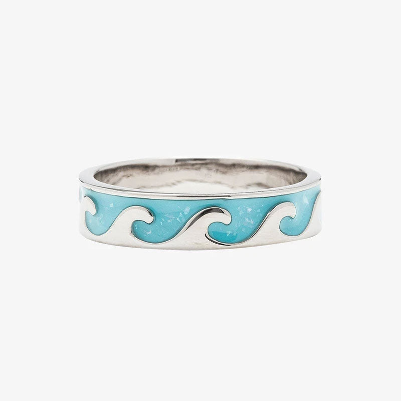 Pura Vida Reversible Mother of Pearl Ring