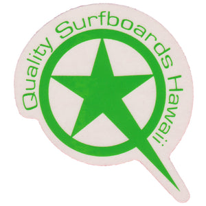 Quality Star Q sticker small 4"