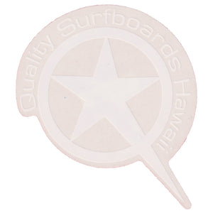 Quality Star Q sticker small 4"
