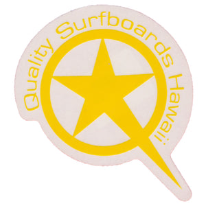 Quality Star Q sticker small 4"