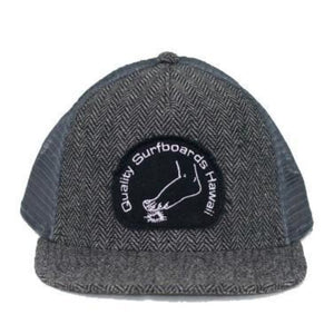 Hawaiian Tattoo Herringbone Trucker