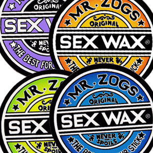 Sex Wax Mr. Zogs Logo Sticker