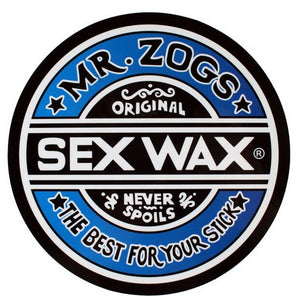 Sex Wax Mr. Zogs Logo Sticker