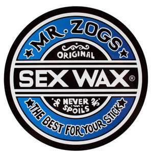 Sex Wax Mr. Zogs Logo 1 "ステッカー