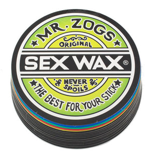 Sex Wax Mr. Zogs Logo 1" Sticker