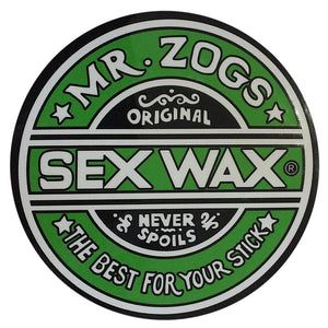 Sex Wax Mr. Zogs Logo Sticker