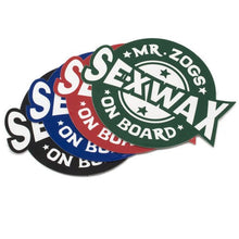 Load image into Gallery viewer, Sex Wax on board 4&quot; Sticker
