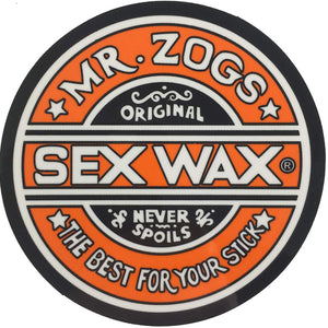 Sex Wax Mr. Zogs Logo 3 "ステッカー