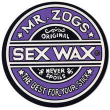 Cargar imagen en el visor de la galería, Sex Wax Mr. Zogs Logo 1&quot; Pegatina
