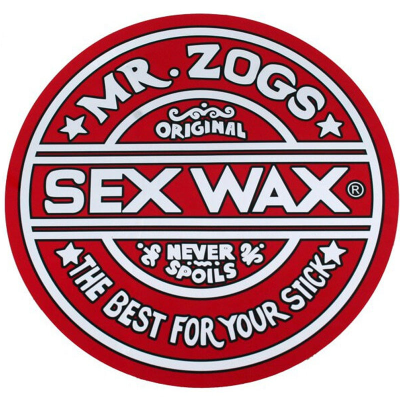 Zogs Sex Wax Large Circle Decal