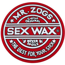 Cargar imagen en el visor de la galería, Sex Wax Mr. Zogs Logo 1&quot; Pegatina
