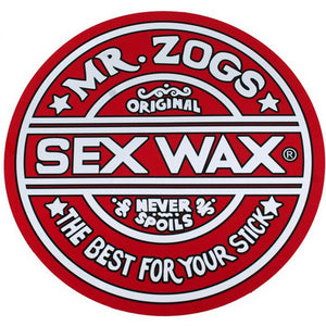 Sex Wax Mr. Zogs Logo 1 "ステッカー