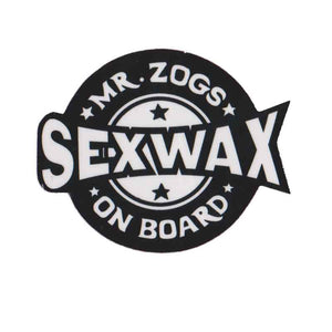 Sex Wax a bordo 2" Pegatina