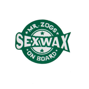 Sex Wax on board 4" Sticker