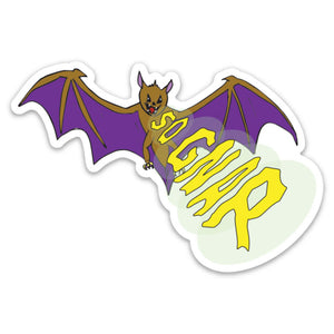 So Gnar Bat 4" Sticker