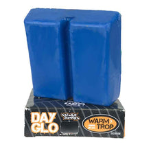 Load image into Gallery viewer, Sticky Bumps Day Glo Surf Wax blue
